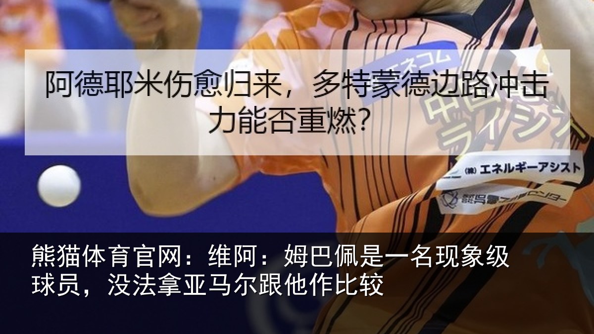 熊猫体育官网:维阿相关情况级球相关情况他作比较